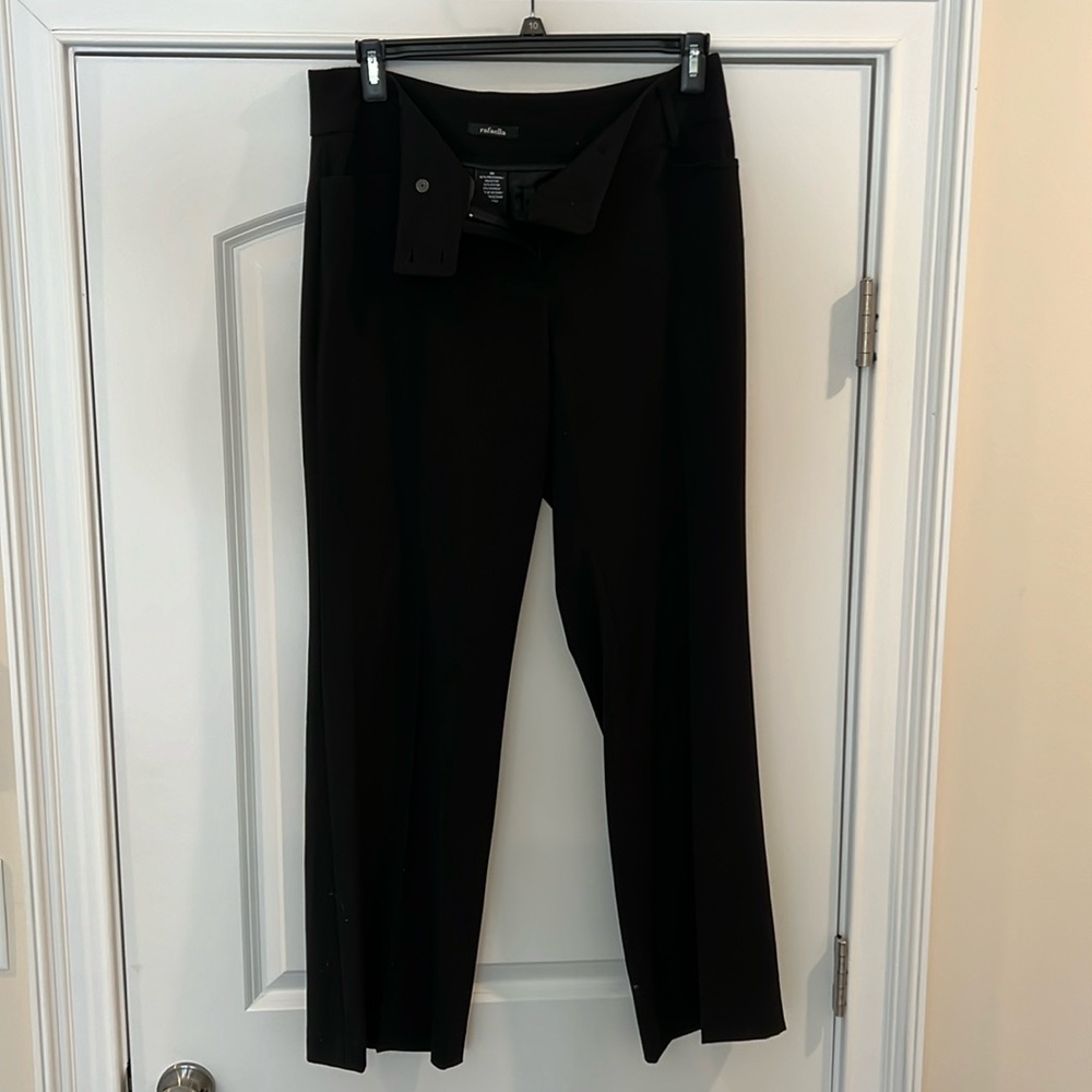 Rafaella Black Dress Pant Size 10